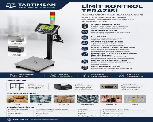 LİMİT KONTROL TERAZİSİ